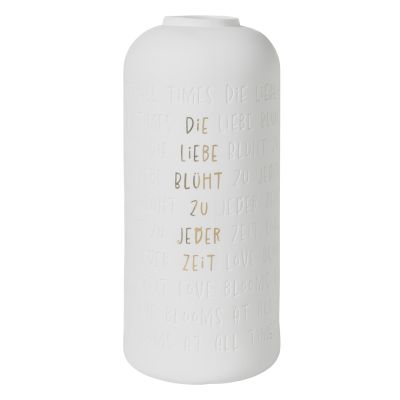 "Die Liebe Blüht zu Jeder Zeit" Hochzeit Vase Räder 